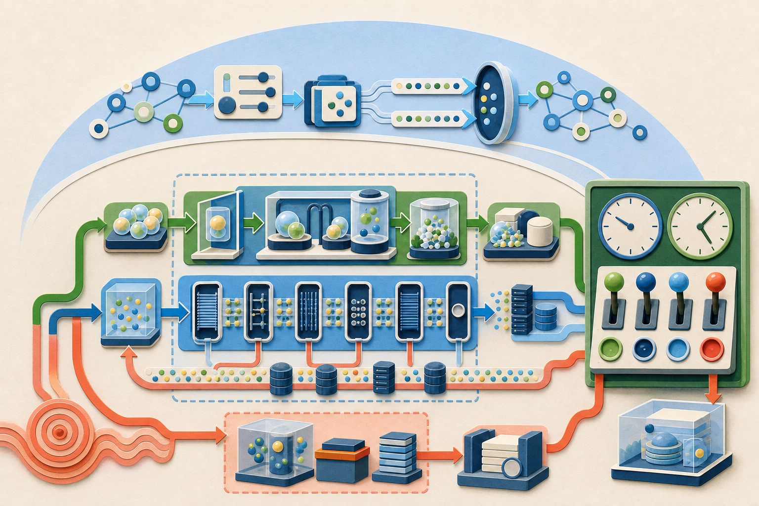 Separate biological-material, genetic-data, future interoperability, and urgent-incident lanes passing through a buyer-controlled consent and custody gate with distinct evidence clocks
